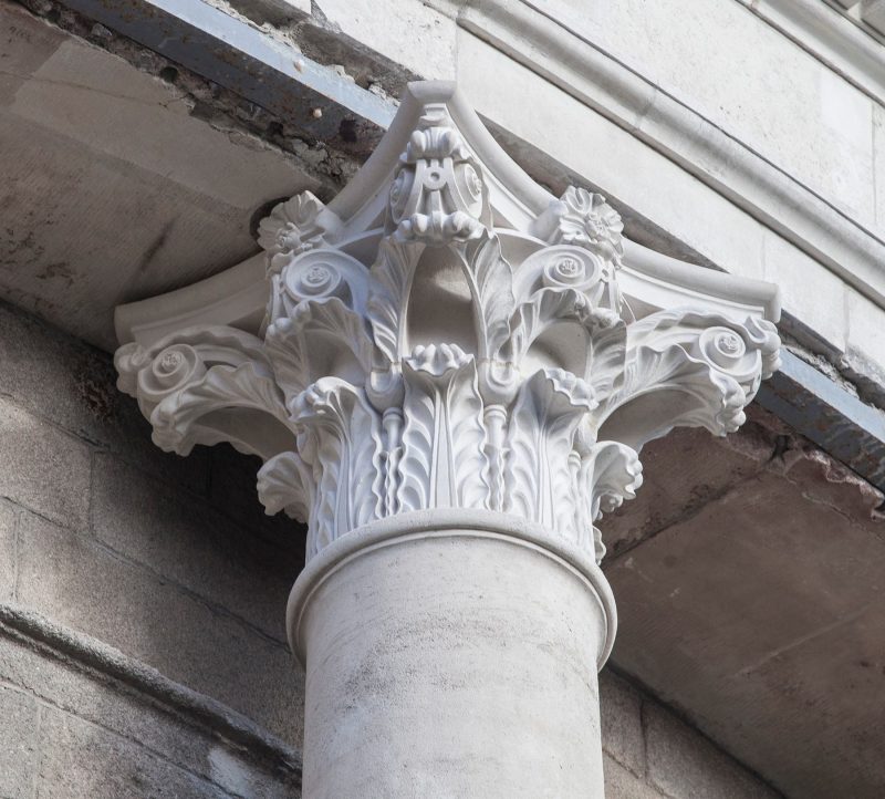 Four Courts Inatalled Carved Capital (2 of 2)