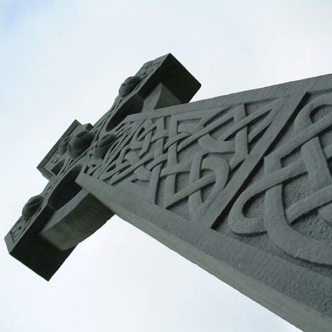 Celtic Cross Detail Celtic Cross Detail